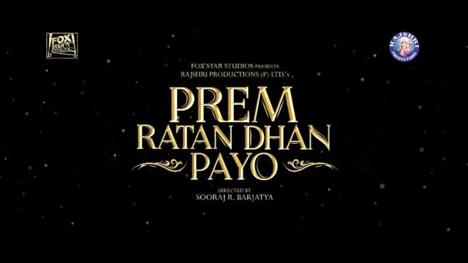 Videogram Prem Ratan Dhan Payo Larger Than Life Salman Khan