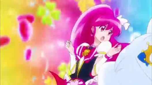 Videogram ハピネスチャージプリキュア３人変身バンク キュアラブリー キュアプリンセス キュアハニー