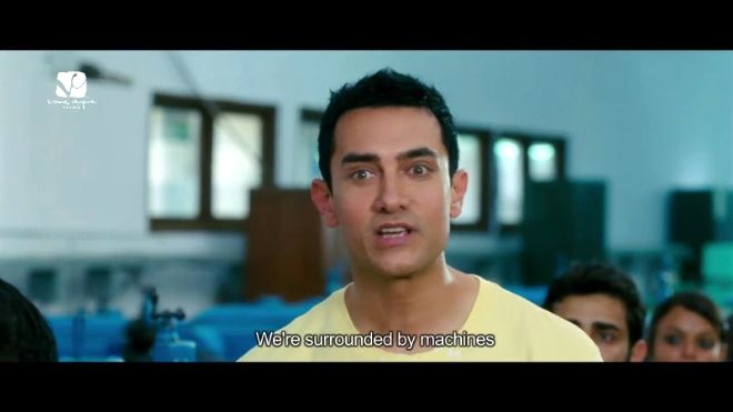 Videogram: What is a machine? - Funny scene | 3 Idiots | Aamir Khan | R  Madhavan | Sharman Joshi