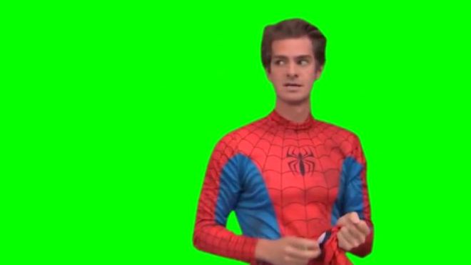 Videogram: ANDREW GARFIELD SPIDERMAN GET THE MONEY GREEN SCREEN by Aldo  Jones - USE IT FOR YOUR PROJECTS