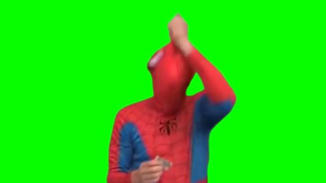 Videogram: ANDREW GARFIELD SPIDERMAN GET THE MONEY GREEN SCREEN by Aldo  Jones - USE IT FOR YOUR PROJECTS