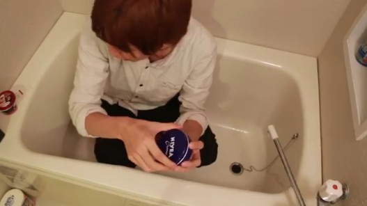 Videogram ニベアクリームでお風呂作ってみた Nivea Creme Bath