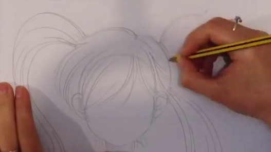 Videogram Come Disegnare I Capelli In Stile Manga Tutorial