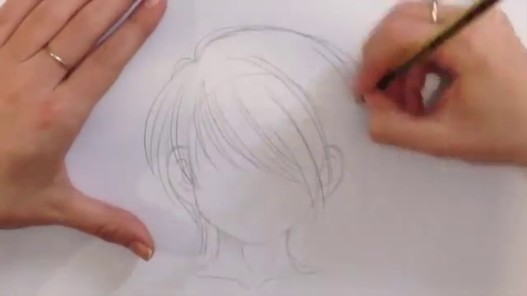 Videogram Come Disegnare I Capelli In Stile Manga Tutorial